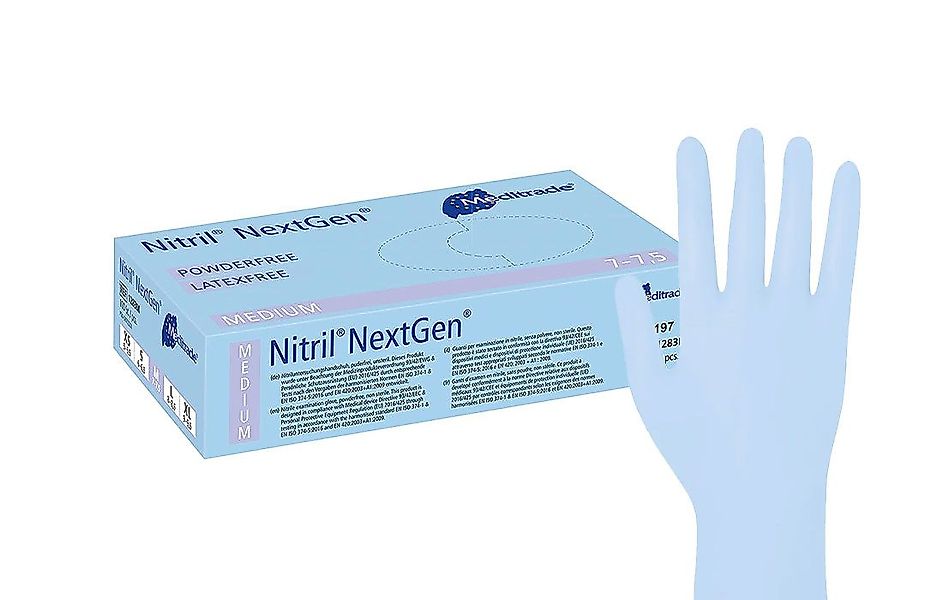MediTrade Einweghandschuhe Nitril NextGen Nitril-Handschuhe für günstig online kaufen