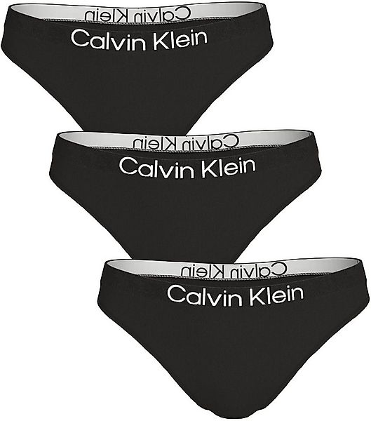 Calvin Klein Underwear Tanga THONG 3PK (Packung, 3er-Pack) Körpernahe Passf günstig online kaufen