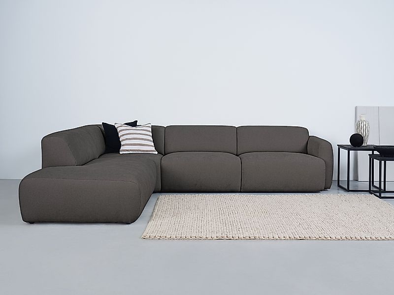 andas Ecksofa "Myrland" Breite 241 cm, Chenille, Easy Clean Stoff, mit Kalt günstig online kaufen