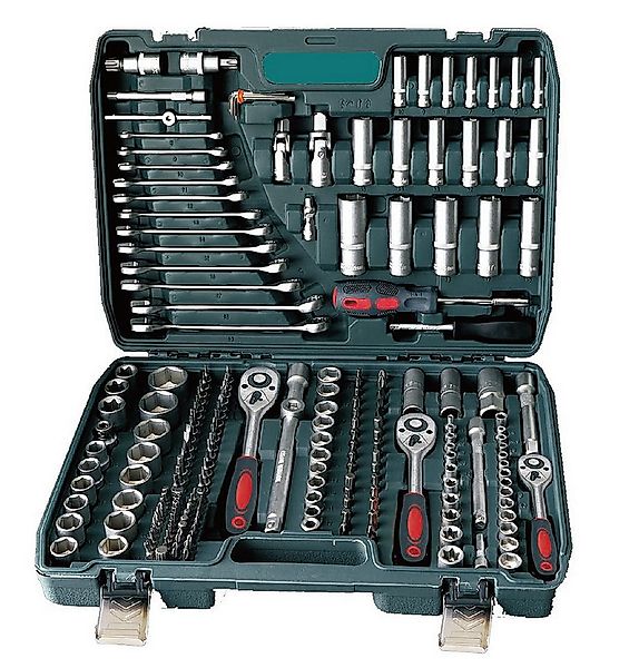 Cheffinger Werkzeugset Steckschlüsselsatz Knarren- Ratschenkasten Werkzeugs günstig online kaufen