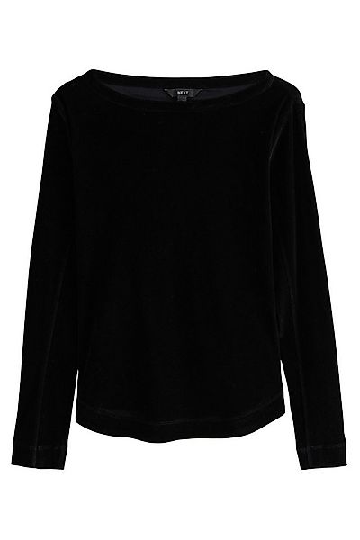 Next Langarmbluse Beflocktes Mesh-Langarmoberteil (1-tlg) günstig online kaufen