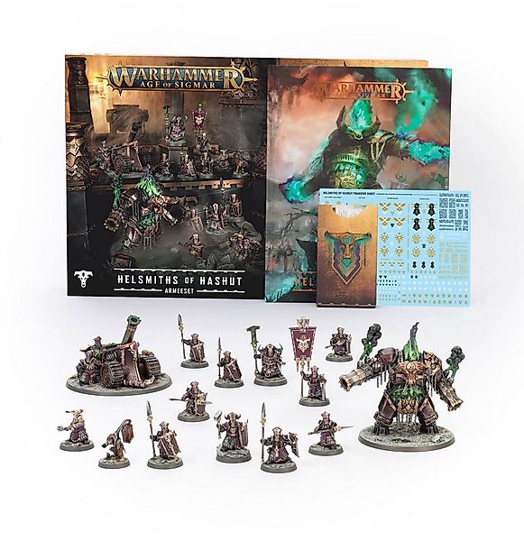 Games Workshop Spielfigur Warhammer Age of Sigmar Helsmiths of Hspashut Arm günstig online kaufen