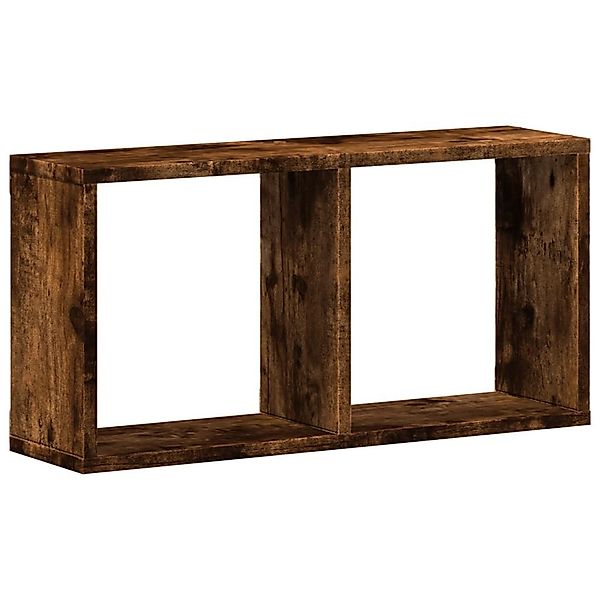 vidaXL Regal Wandschrank 60x16x30 cm Räuchereiche günstig online kaufen