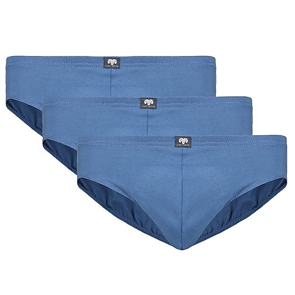 Ceceba 3er-Pack Baumwoll-Slips Farbe blau Größe: 14 günstig online kaufen
