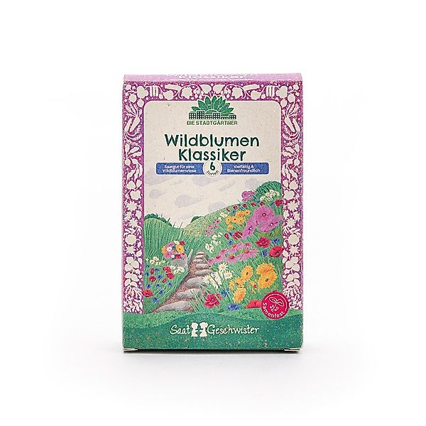 Die Stadtgärtner Blumensamen Saatgut-Set mit 6 günstig online kaufen