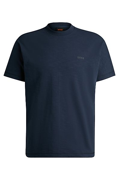 BOSS ORANGE T-Shirt "Te Denim", mit meliertem Design günstig online kaufen