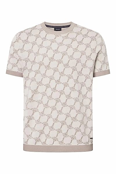 JOOP Kurzarmpullover "Ravao" Cornflower Allover günstig online kaufen