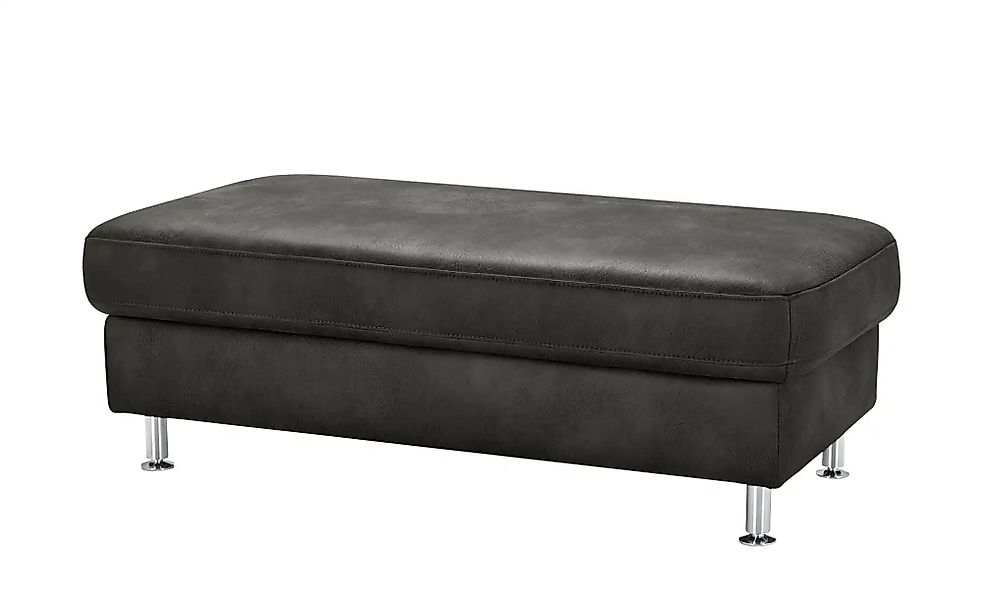 Mein Sofa bold XXL Hocker  Veit ¦ grau ¦ Maße (cm): B: 130 H: 46 T: 65.0 Po günstig online kaufen