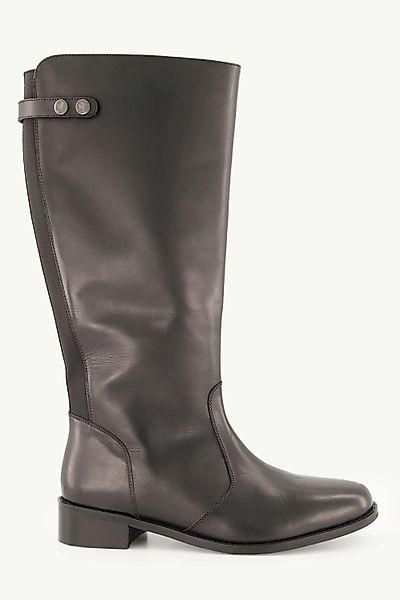 Ulla Popken Lederstiefel XL-Schaft Elastikeinsatz Weite günstig online kaufen