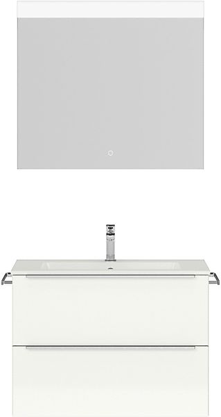 nobilia® Badmöbel-Set »Levere« vormontiert, mit Soft-Close, 2 Stk. tlg. Hoc günstig online kaufen