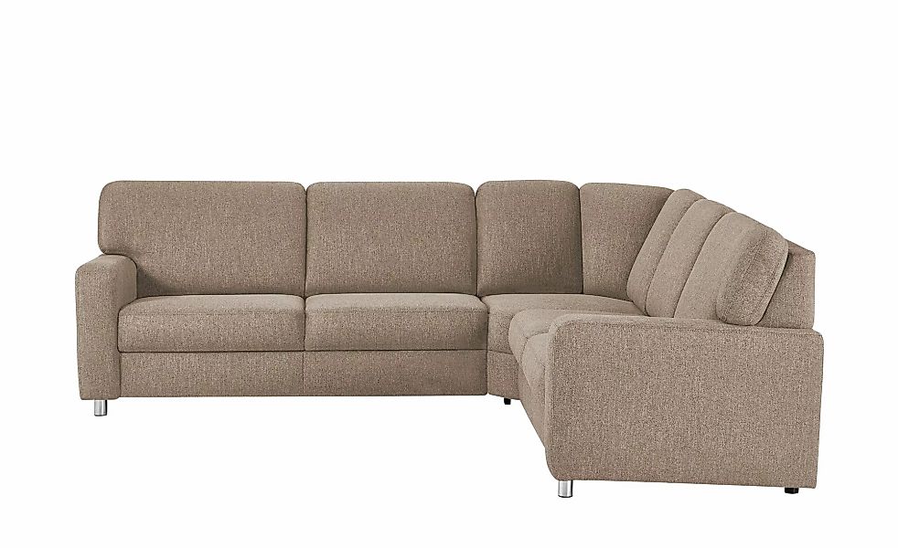 smart Ecksofa  Valencia ¦ braun ¦ Maße (cm): B: 266 H: 90 T: 236.0 Polsterm günstig online kaufen