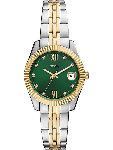 Fossil Quarzuhr Fossil Damen-Uhren Analog Quarz günstig online kaufen