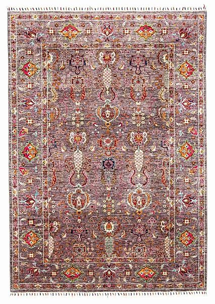 morgenland Orientteppich »Ziegler - 241 x 176 cm - rosa«, rechteckig, Wohnz günstig online kaufen