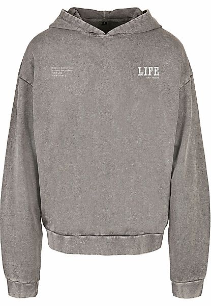 Merchcode Kapuzenpullover "Merchcode Life Acid Washed Oversized Hoodie" 1 S günstig online kaufen