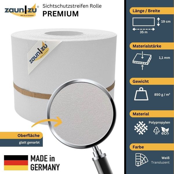 zaunzu Sichtschutzstreifen PP für Doppelstabmatten Zaunblende günstig online kaufen