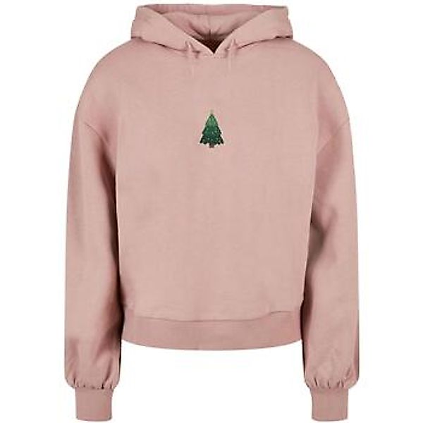 Merchcode  Sweatshirt Sweatshirt à capuche femme  Christmas Holly Jolly Moo günstig online kaufen
