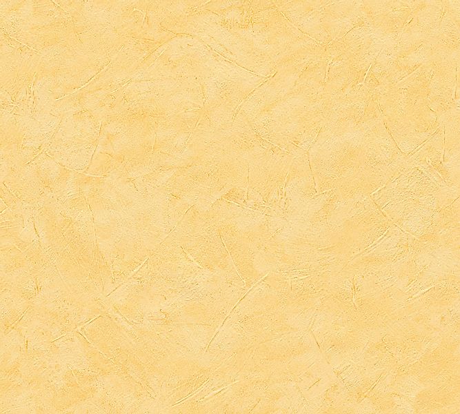 Bricoflor Gelb Orange Tapete Uni Papiertapete mit Tupfen Ideal für Kinderzi günstig online kaufen