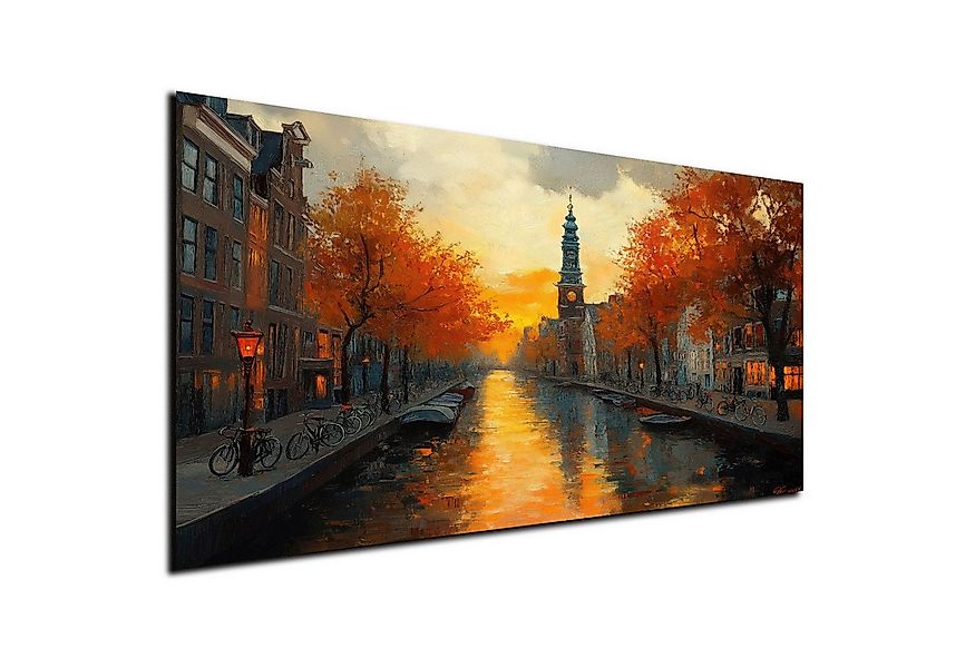 DARO Design Leinwandbild Modern Abstrakt Wandbilder XXL Wandbild Wand Deko günstig online kaufen