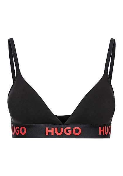 HUGO Triangel-BH TRIANGLE SPORTY LOGO elastisch günstig online kaufen