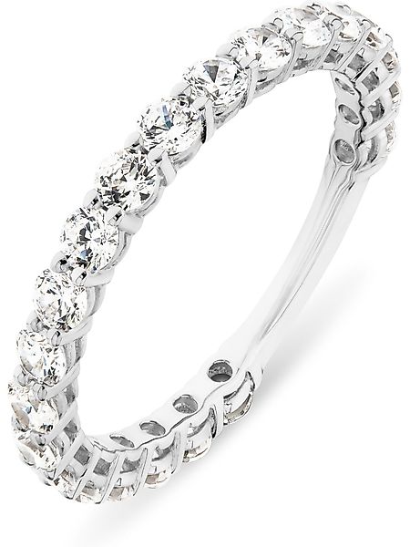 FAVS Fingerring FAVS Damen-Damenring 375er Weißgold günstig online kaufen