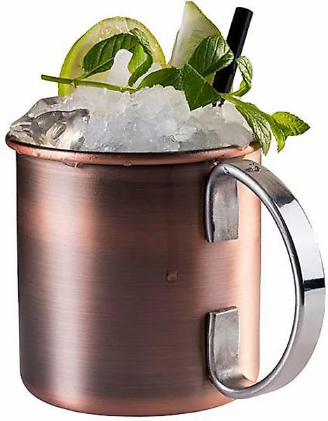 APS Becher »Moscow Mule«, (Set, 4 tlg.), 450 ml, Becher-Set im Antik-Kupfer günstig online kaufen