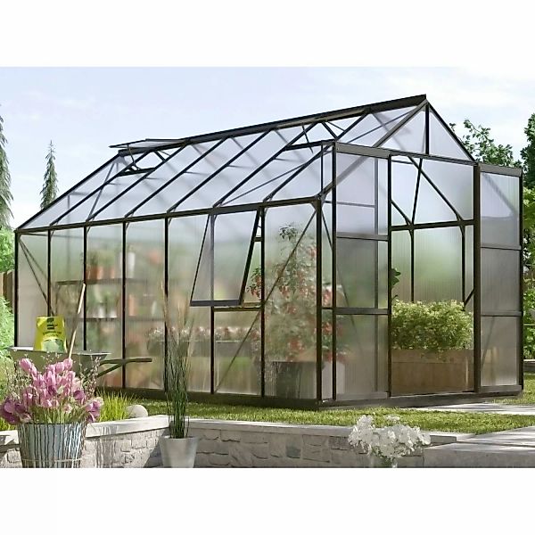 Vitavia Gewächshaus Jupiter 11500 Schwarz 11,5 m² günstig online kaufen
