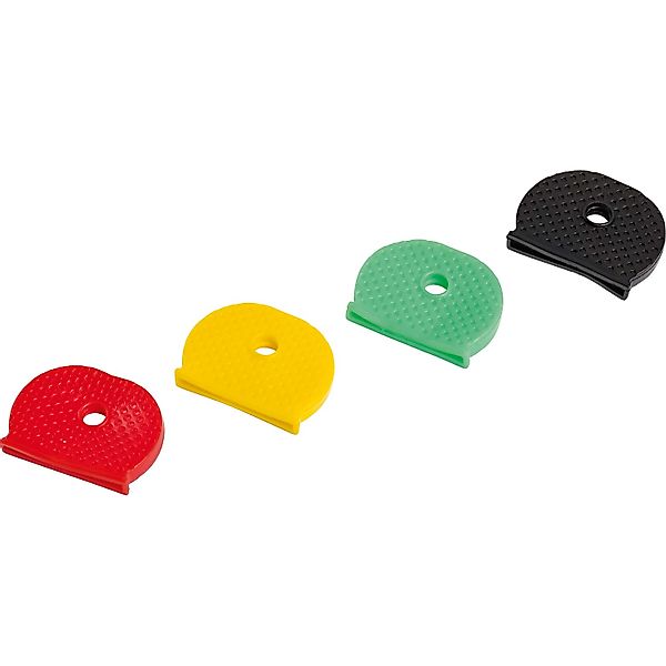 Schlüsselkappen-Set Kunststoff Mehrfarbig Sortiert 4 Stück günstig online kaufen