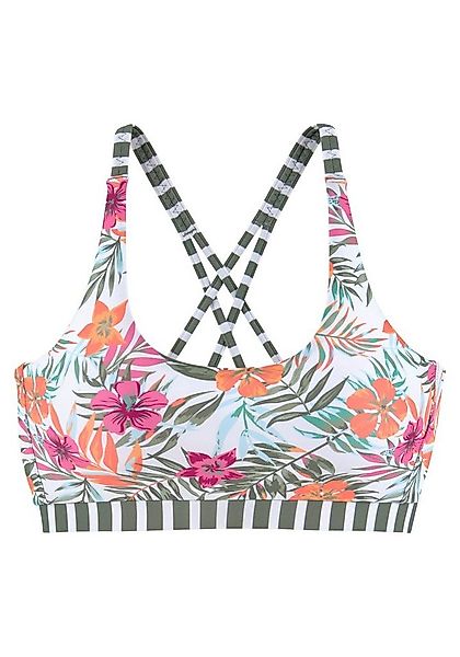 Venice Beach Bustier-Bikini-Top Summer, mit gerkreuzten Trägern günstig online kaufen