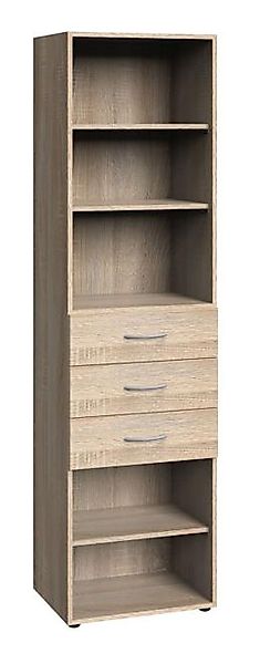 Regal Breite ca. 45 cm inkl. 3 Schubladen MULTIRAUMKONZEPT von Wimex / Eich günstig online kaufen