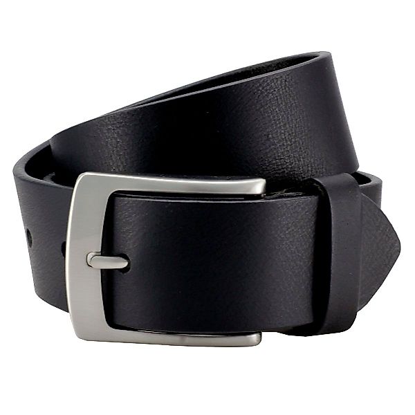 LINDENMANN Ledergürtel Ledergürtel Herren schwarz Überlänge günstig online kaufen