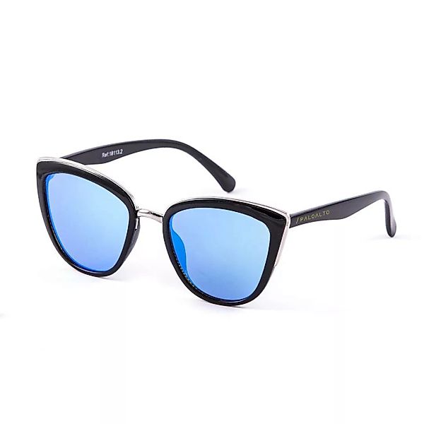 Paloalto Seattle Sonnenbrille One Size Shiny Black/Silver / Blue Sky Flat günstig online kaufen