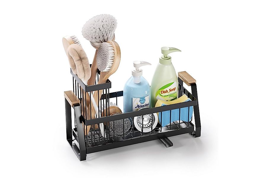 SURFOU Küchenorganizer-Set Spülbecken Organizer Küche, Sink Caddy Schwammha günstig online kaufen