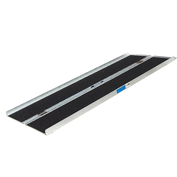 TRUTZHOLM Rollstuhlrampe Klappbar 152 cm Traglast 272 kg Alu Grau Schwarz B günstig online kaufen