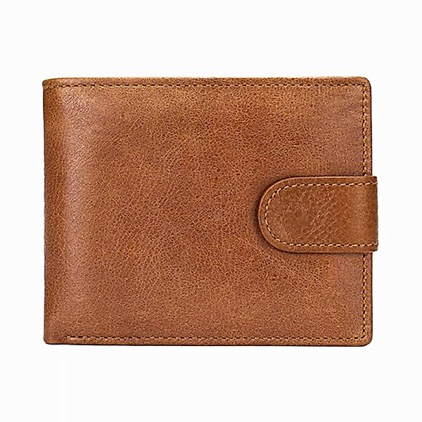 YUBRO-STUDIO Geldbörse Herren Leder Geldbörse RFID günstig online kaufen
