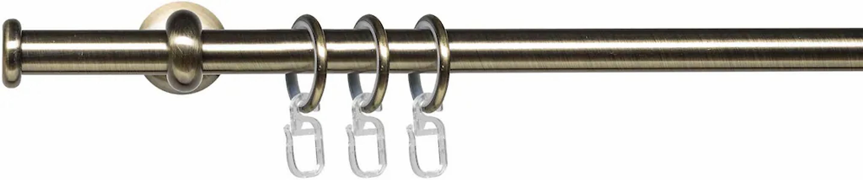 Liedeco Gardinenstange "Esp Endkappe" Ø 16 mm 1 läufig-läufig Fixmaß 1-läuf günstig online kaufen