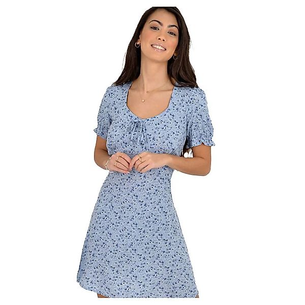 Aeropostale Puff Kurzes Kleid S Light Blue günstig online kaufen