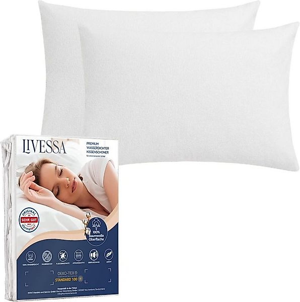 livessa Kissenbezug Kissenbezüge Wasserdichter Kopfkissenbezüge Kissenbezug günstig online kaufen