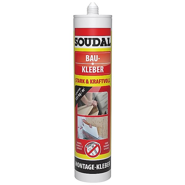 Soudal Montagekleber 390 g Weiß günstig online kaufen