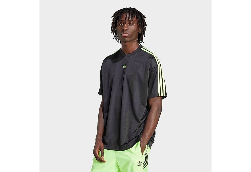 adidas Originals T-Shirt JACQUARD JERSEY lockere Passform, Rundhalsausschni günstig online kaufen