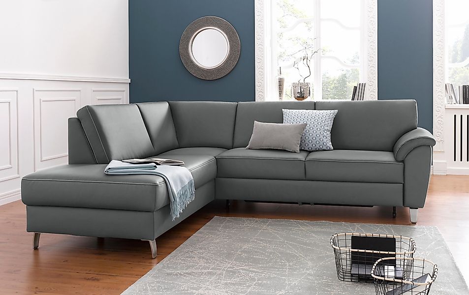 sit&more Ecksofa Texel L-Form, mit Federkern, günstig online kaufen