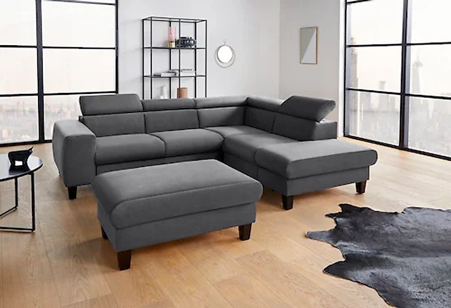 COTTA Polstergarnitur »Morven L-Form«, (Set), Set bestehend aus: Ecksofa mi günstig online kaufen