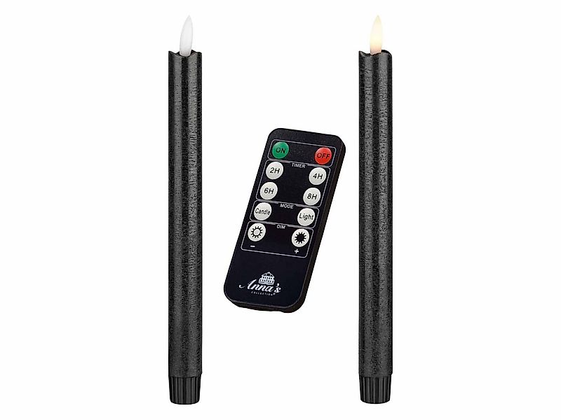 Coen Bakker LED-Kerze Wax Candles (Set, 3-tlg), Stabkerzen Fernbedienung Sh günstig online kaufen