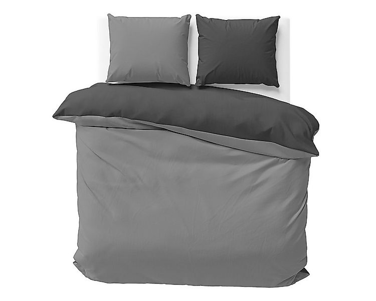 Visaggio Bettwäsche Mikrofaser Allergiker geeignet Doubleface Wendebettwäsc günstig online kaufen