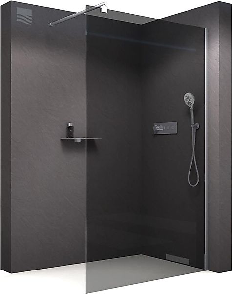 Bernstein Walk-in-Dusche EX101, 10mm ESG-Sicherheitsglas Nano-Beschichtung günstig online kaufen