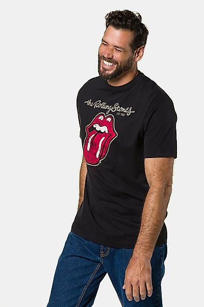 JP1880 T-Shirt T-Shirt Shirt mit Rolling Stones Druck günstig online kaufen