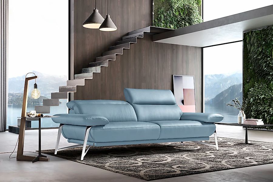 Egoitaliano 2,5-Sitzer "Anais, Designsofa mit hohem Sitzkomfort, Designfuß, günstig online kaufen