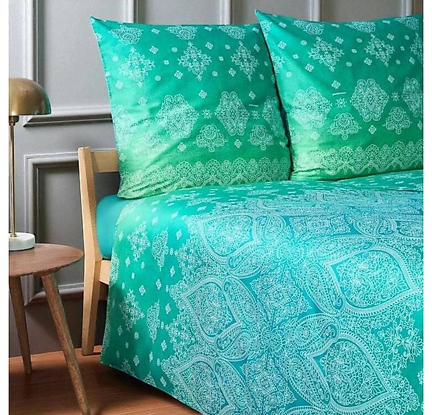 Bassetti Bettwäsche Kerala V1 135 x 200 cm, 100 % Baumwolle - Mako Satin, 2 günstig online kaufen