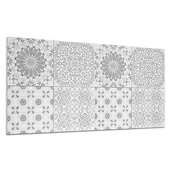 Tulup Spritzschutz Küchenrückwand Grau Geometrisch Und günstig online kaufen