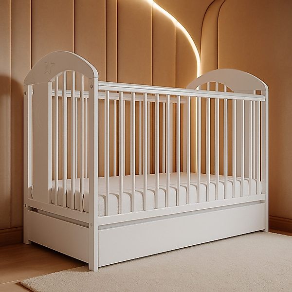 Alavya Home® Babybett Tonja, Gitterbett 60x120 günstig online kaufen