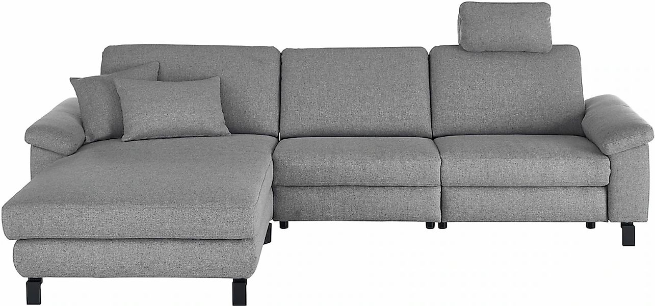 3C Candy Ecksofa "Mainau L-Form", Relaxfunktion im 1,5-Sitzer, motorische S günstig online kaufen